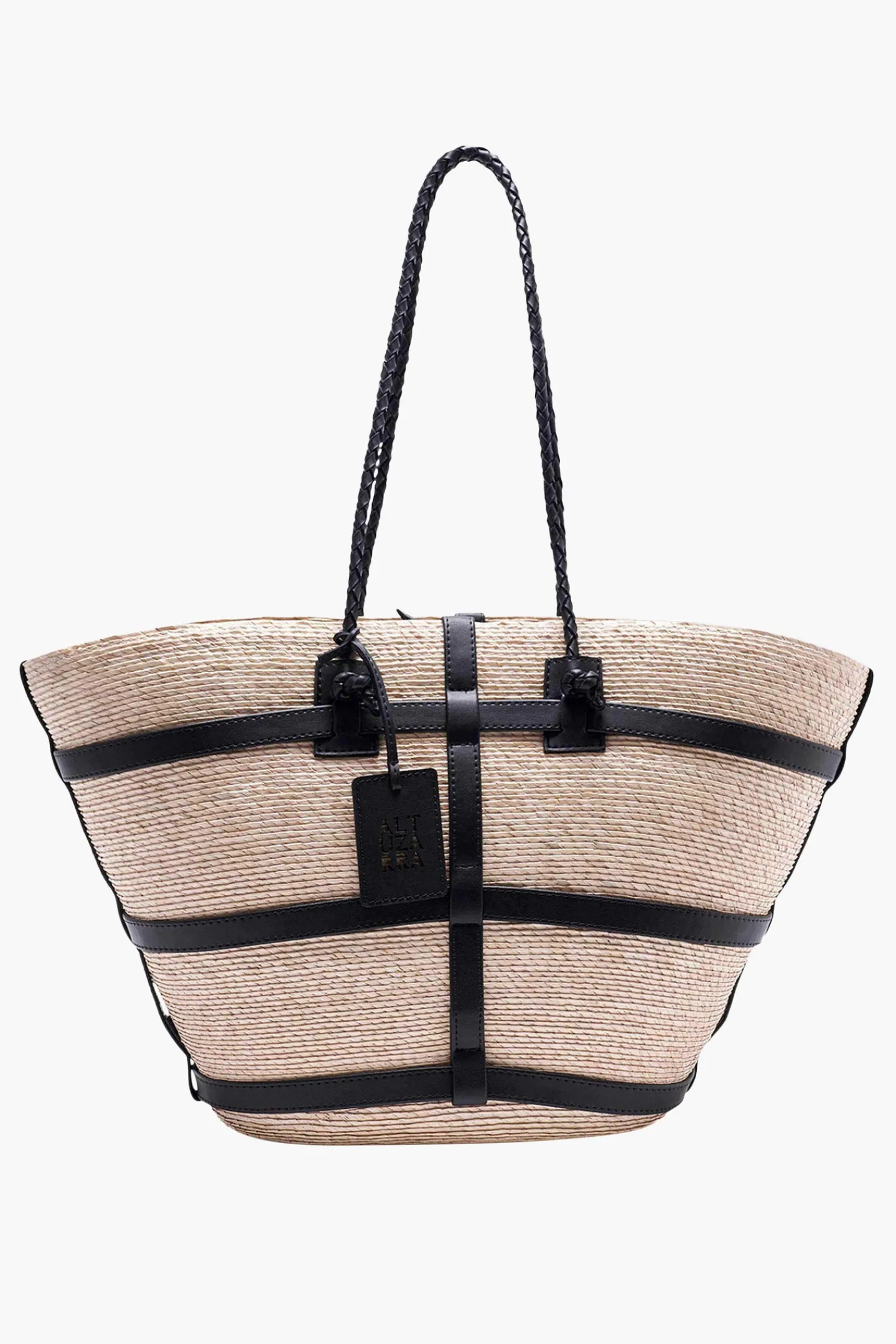 Altuzarra Handbags*Watermill' Bag Large Natural/Black