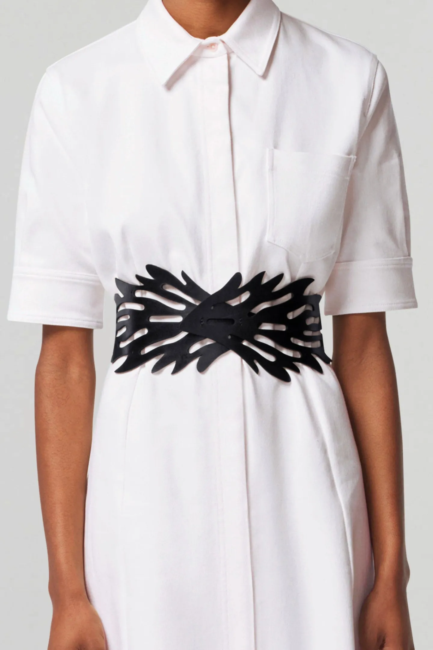 Altuzarra Belts*Coral Belt Black