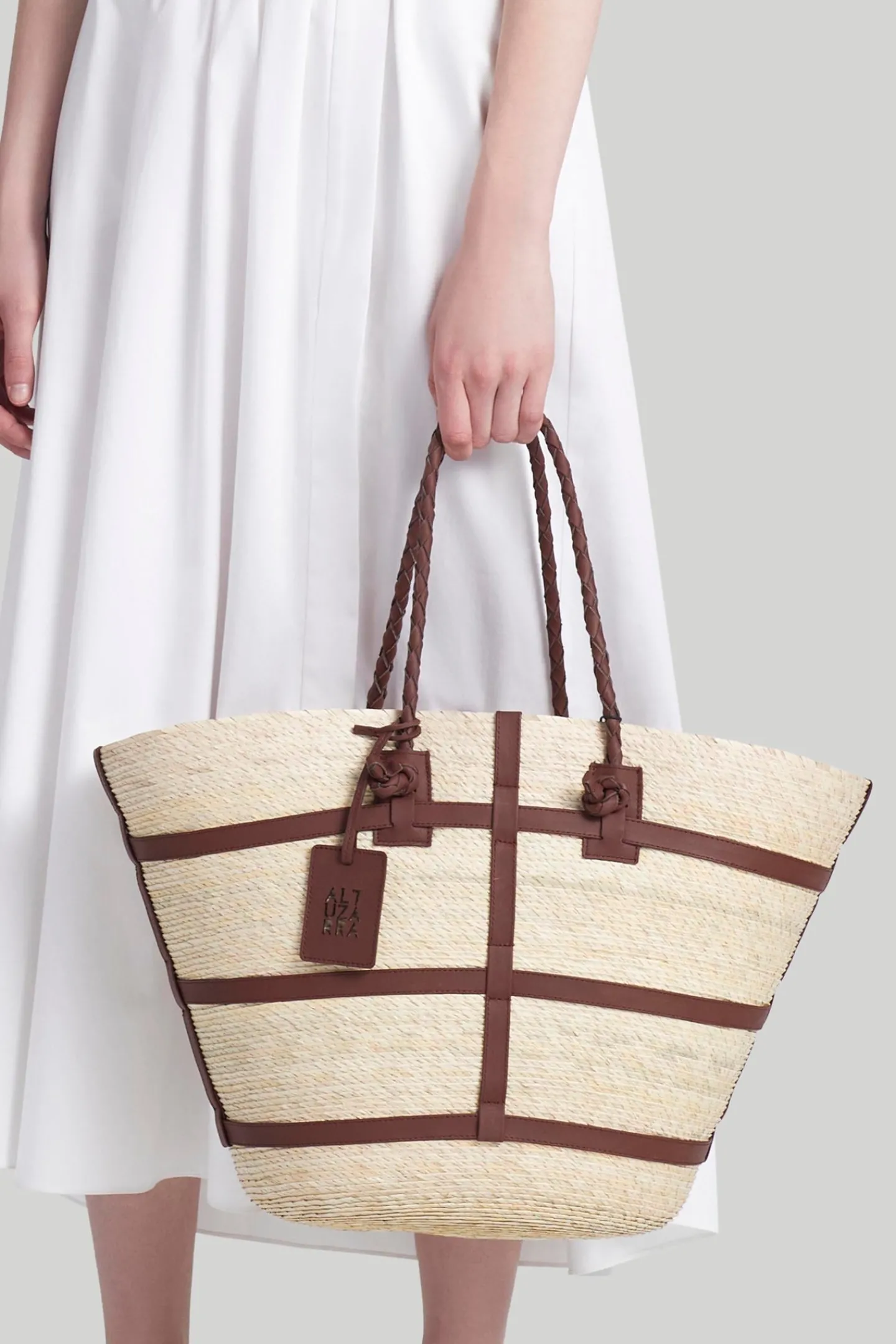 Altuzarra Handbags*Watermill Bag Large Natural/Tawny