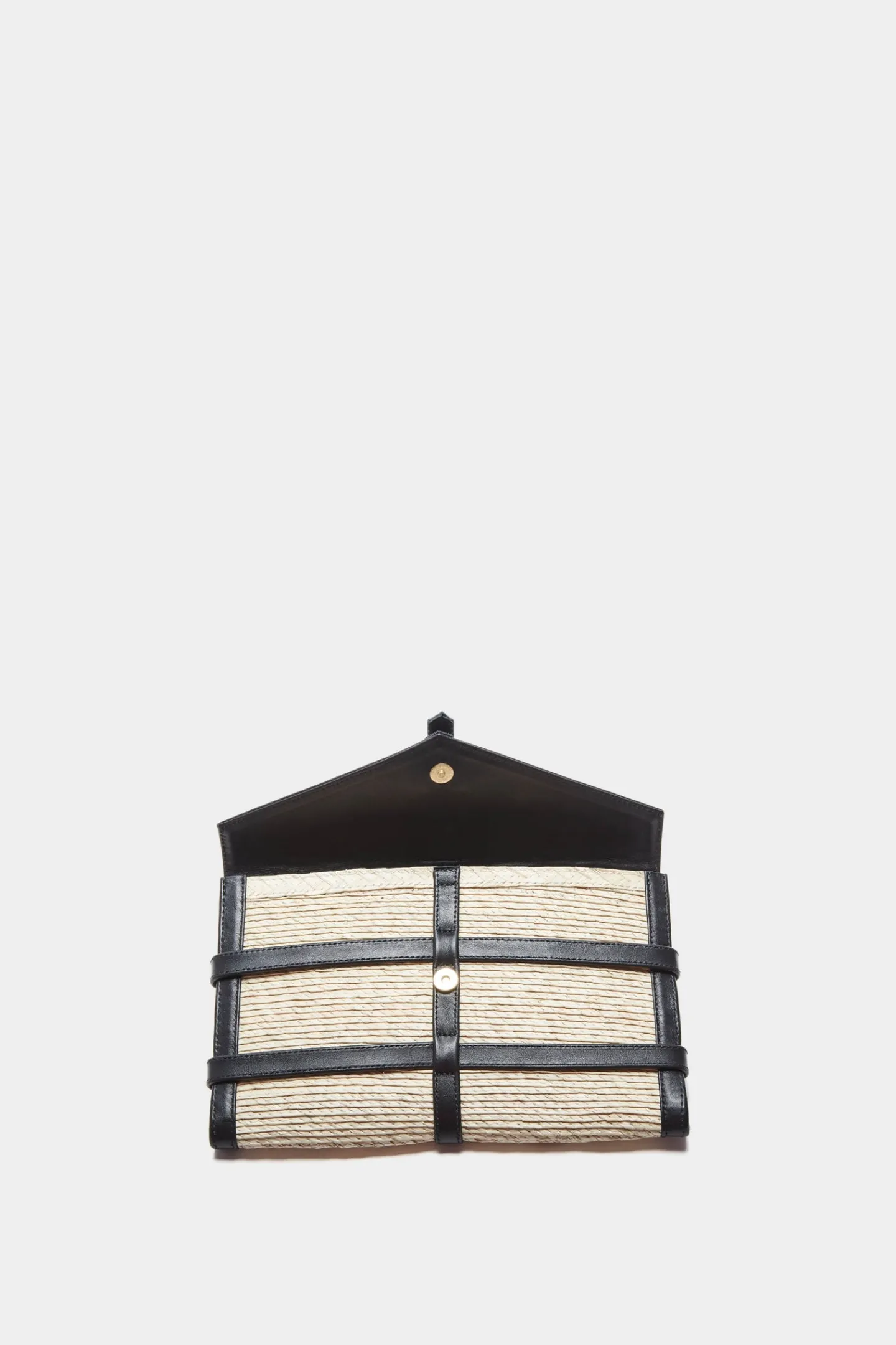 Altuzarra Handbags*Watermill Envelope Natural/Black