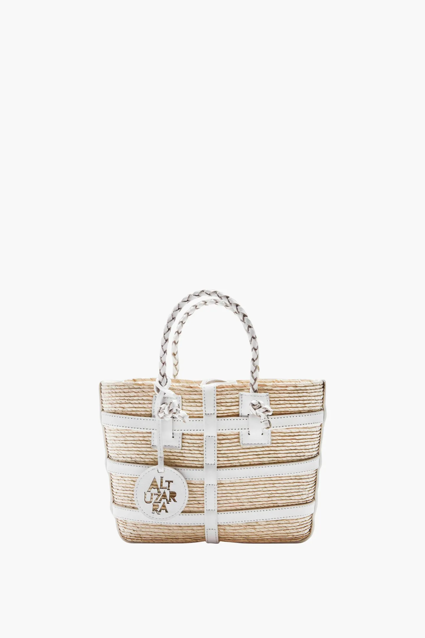 Altuzarra Handbags*Watermill Tote Mini Natural/White