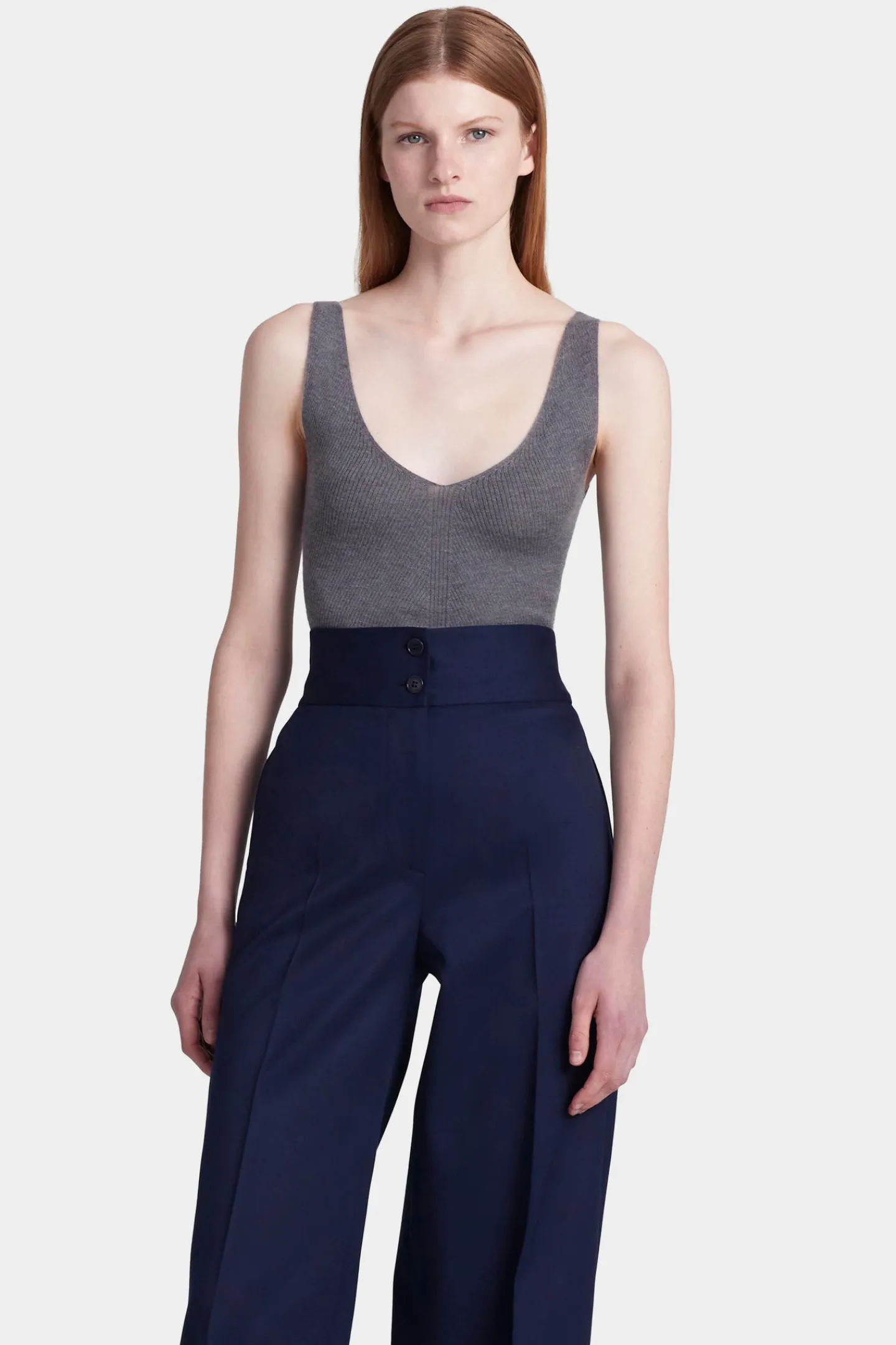 Altuzarra Knitwear|Tops*Sadie Sweater CarbonMelange