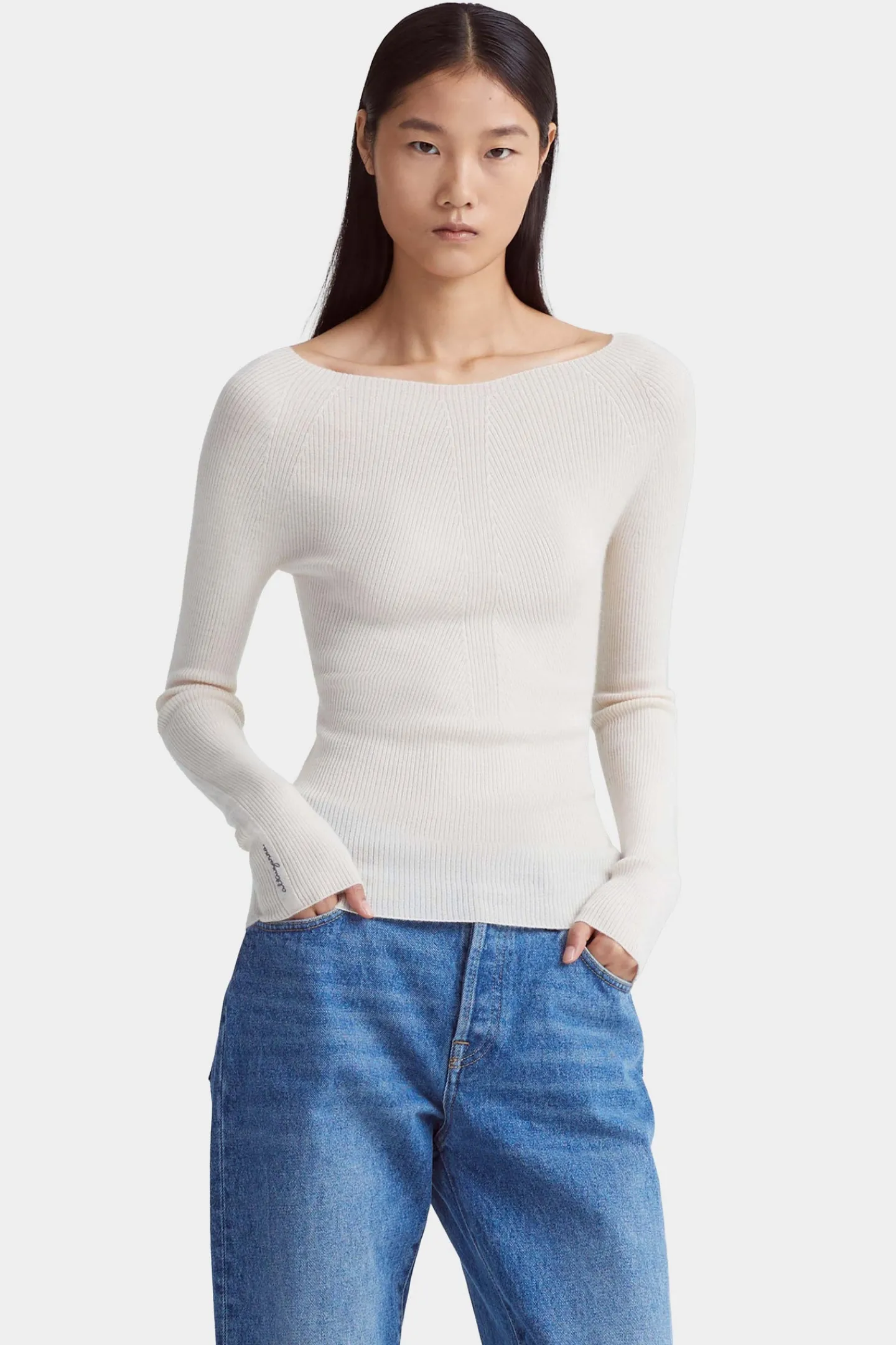 Altuzarra Knitwear*Lee Sweater Ivory