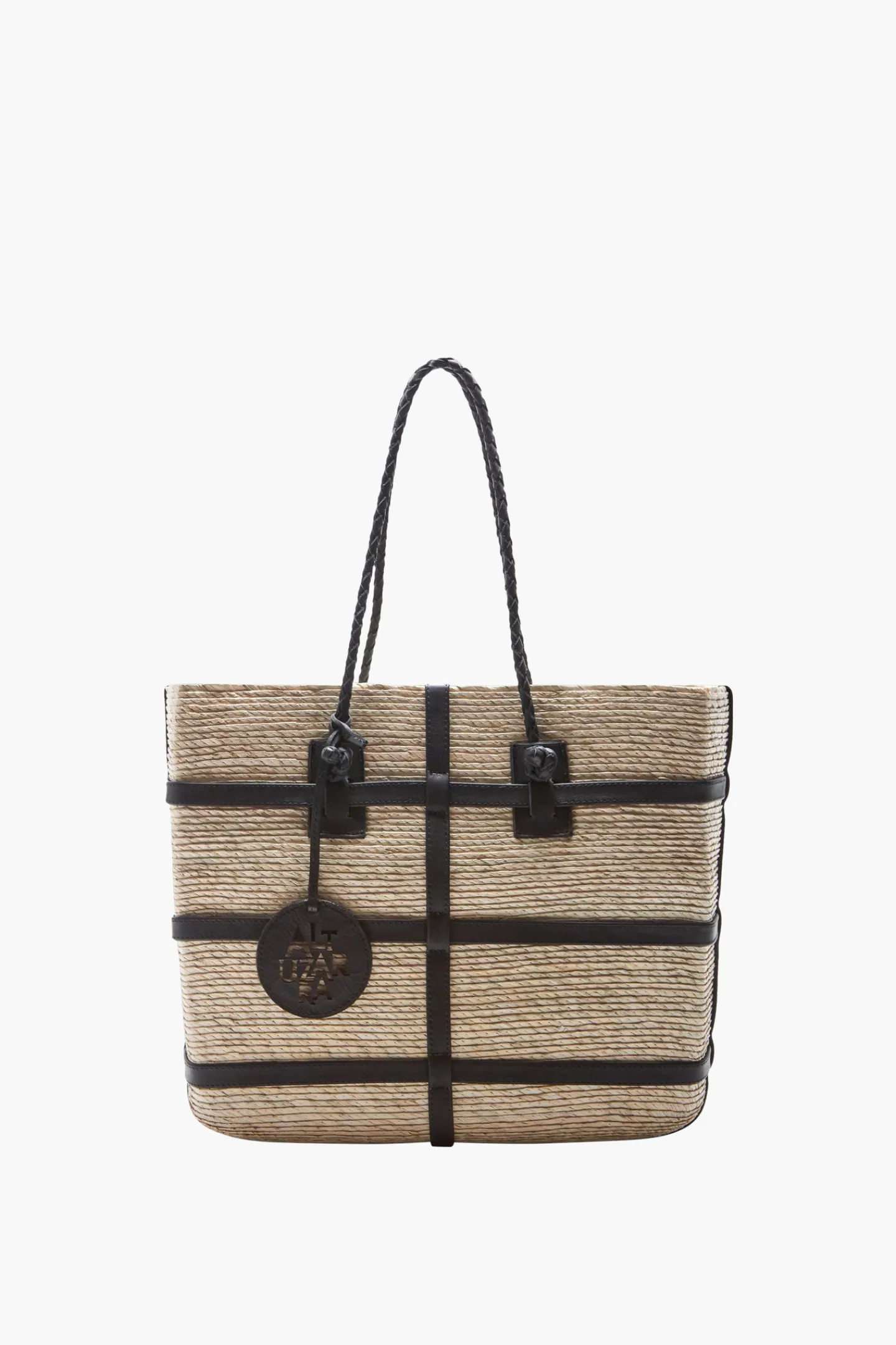 Altuzarra Handbags*Watermill Tote E/W Natural/Black