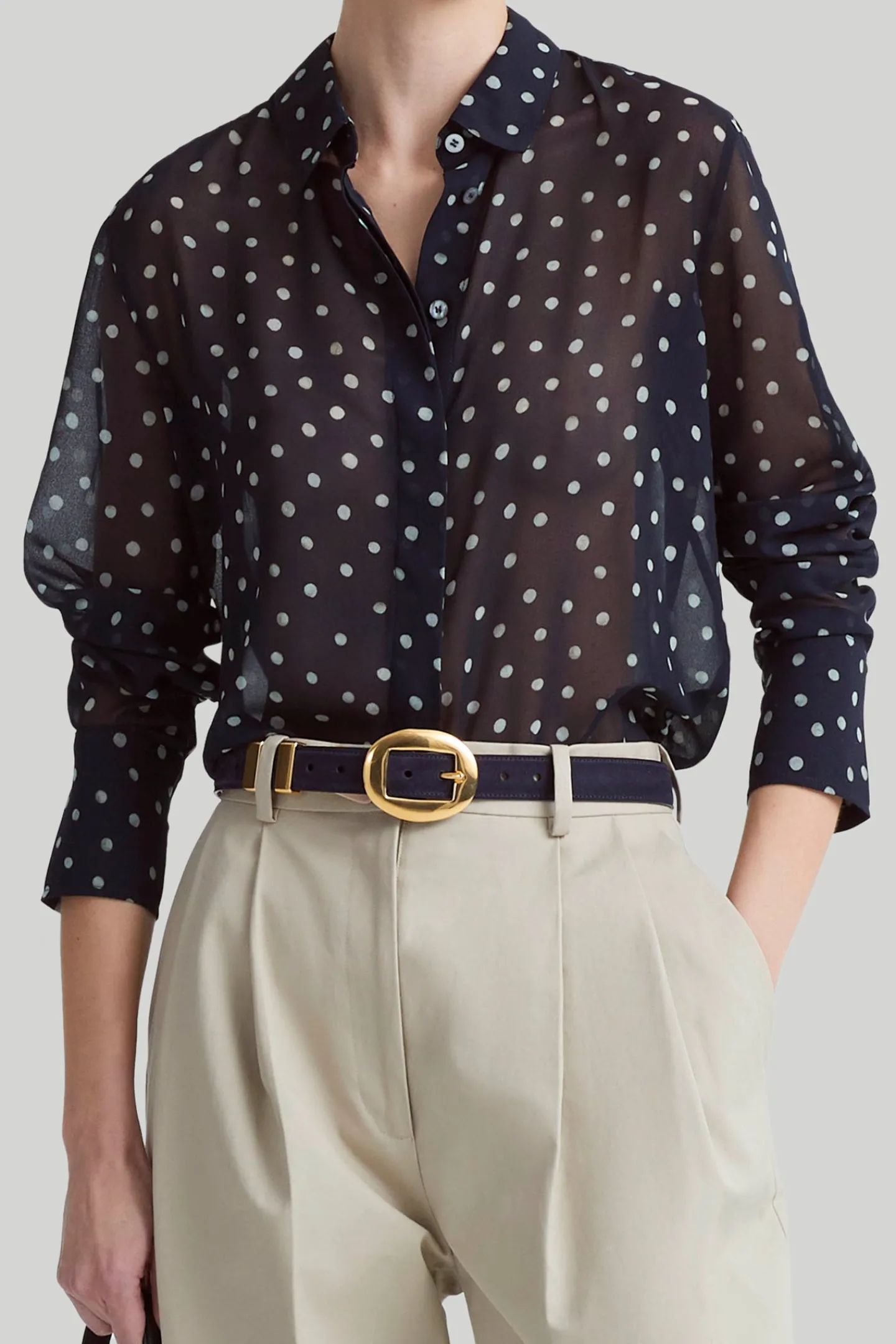 Altuzarra Belts*Vintage Brass Buckle Belt Universe