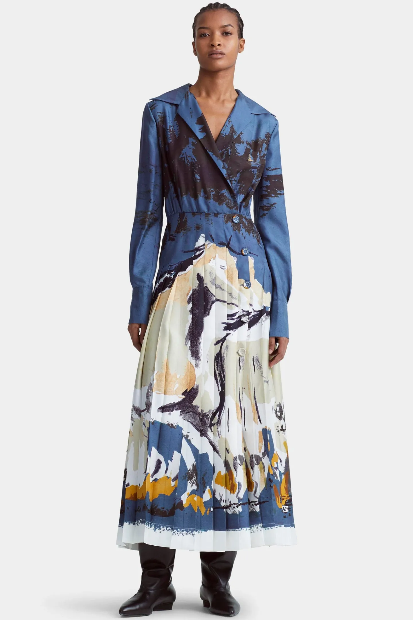 Altuzarra Dresses*Geraldine Dress SteelBlue