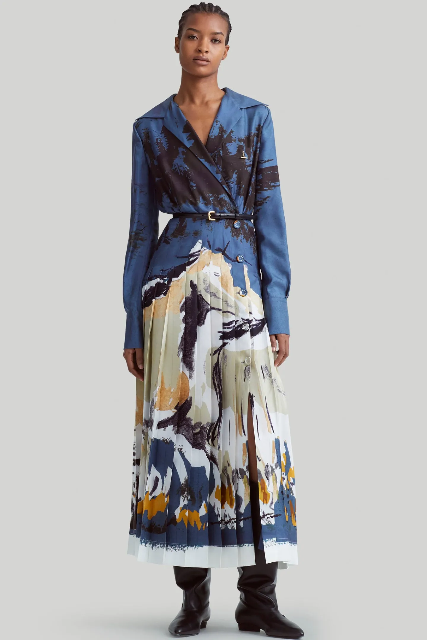 Altuzarra Dresses*Geraldine Dress SteelBlue
