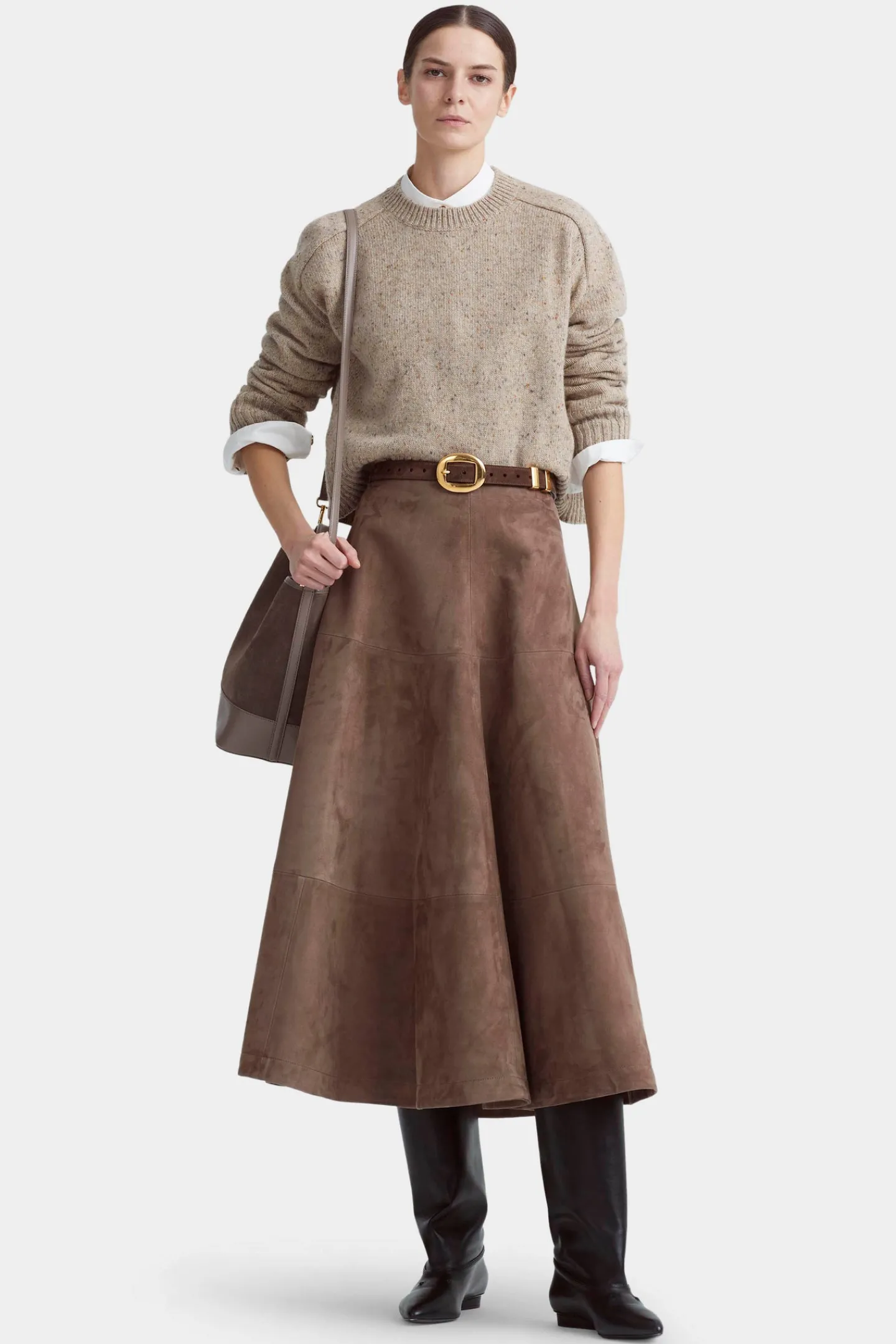 Altuzarra Skirts*Varda Skirt Chamois
