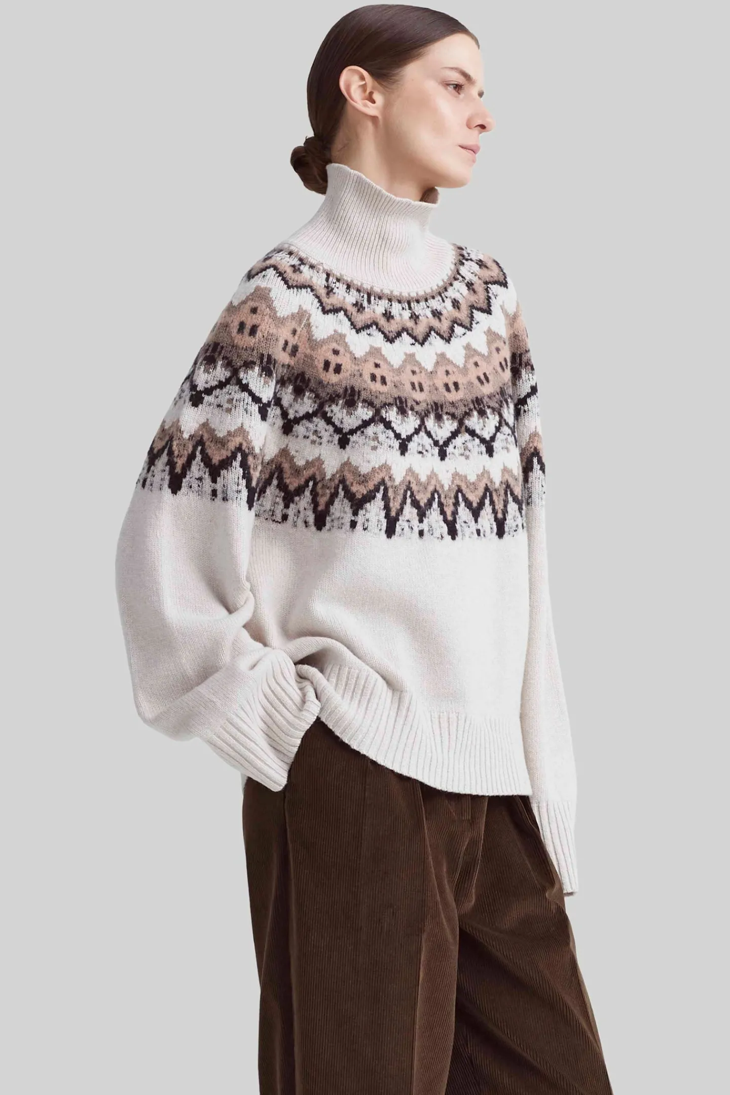 Altuzarra Knitwear|Tops*Soleil Sweater IvoryFairisle
