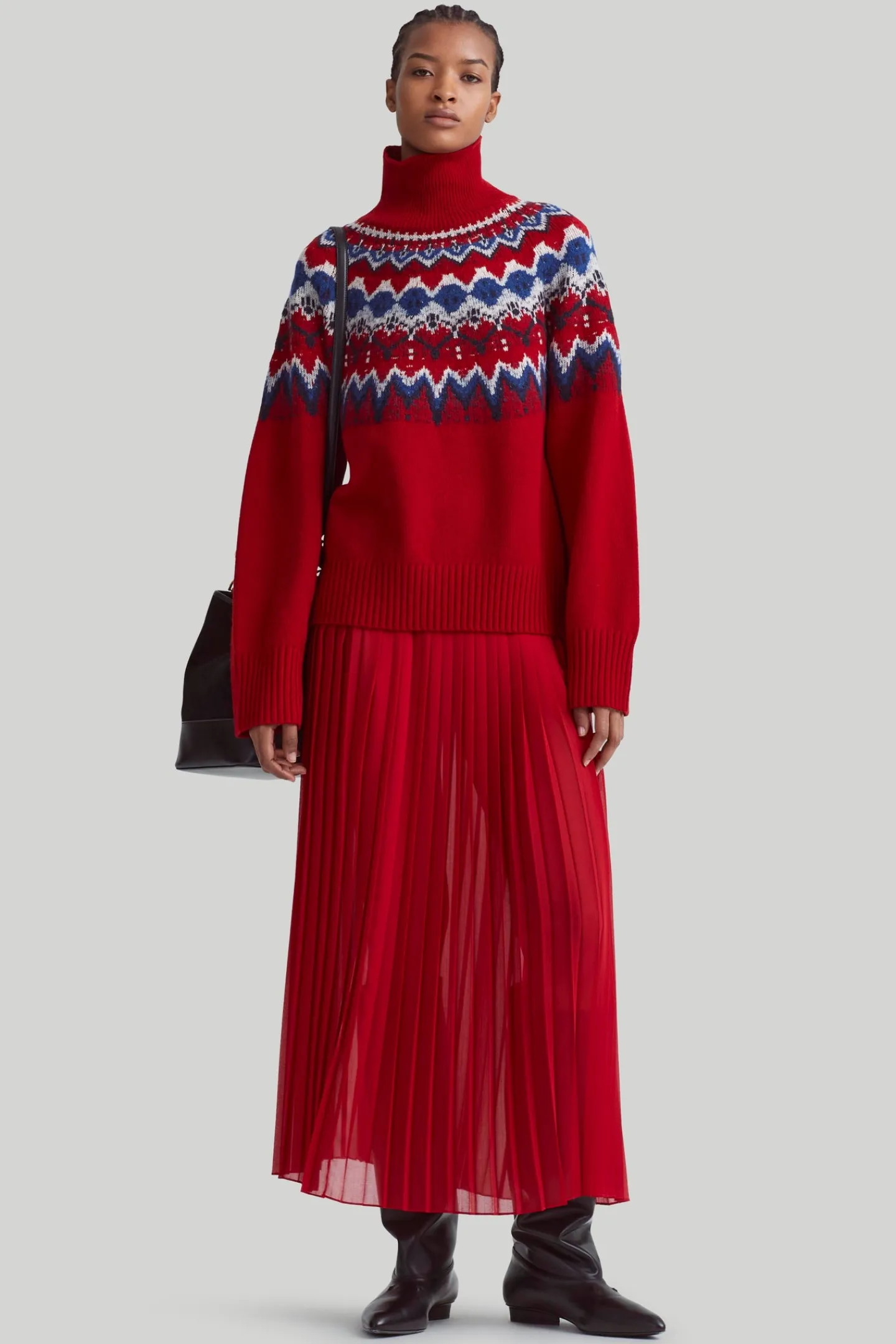 Altuzarra Knitwear|Tops*Soleil Sweater GrenadineFairisle