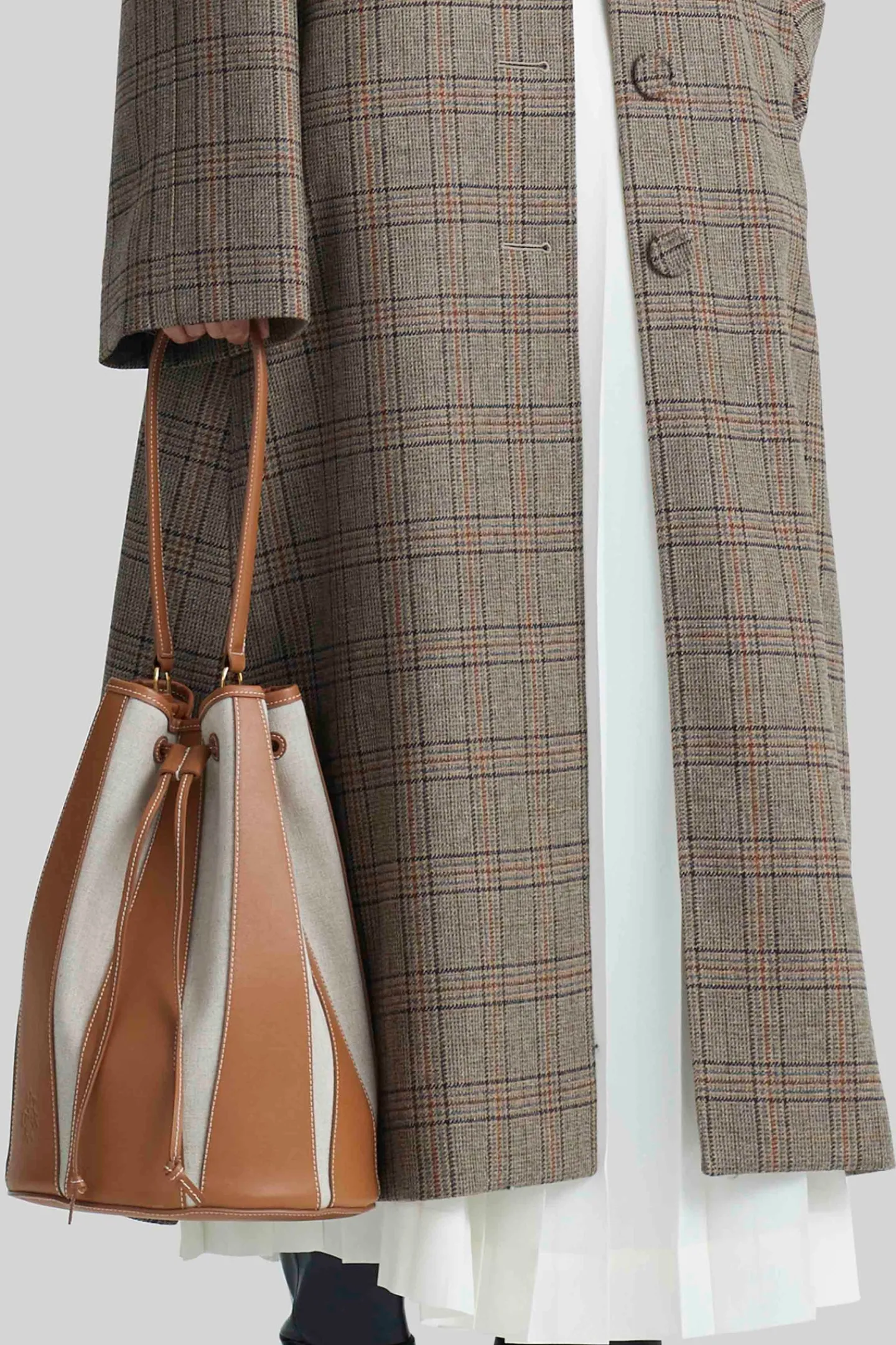 Altuzarra Handbags*Drum Bag Large Natural/Canyon