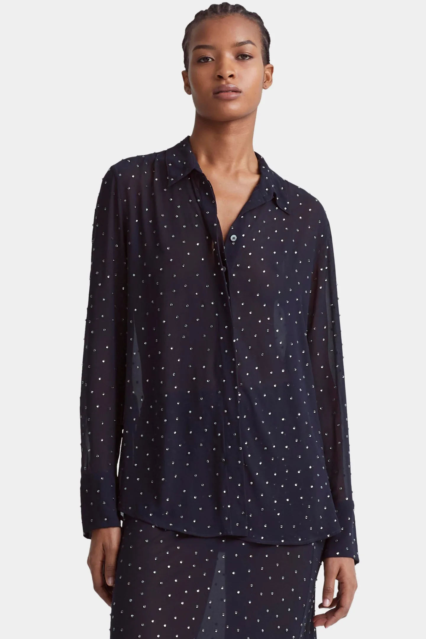 Altuzarra Tops*Chika Top Navy