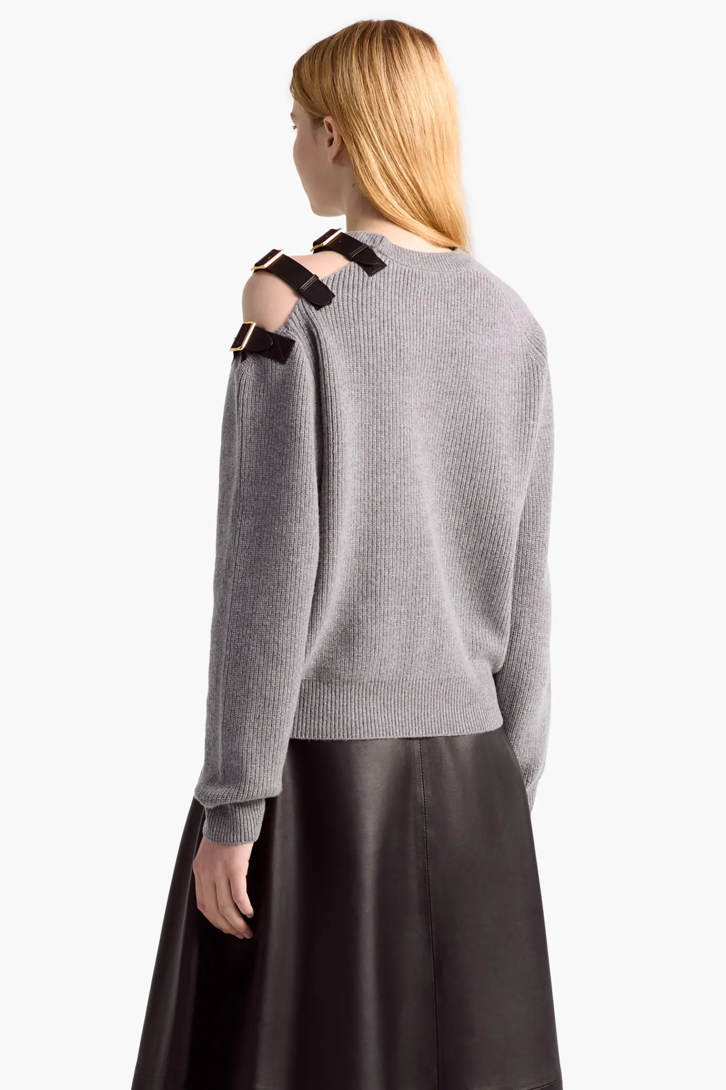 Altuzarra Knitwear|Tops*Ness Sweater LightGreyMelange