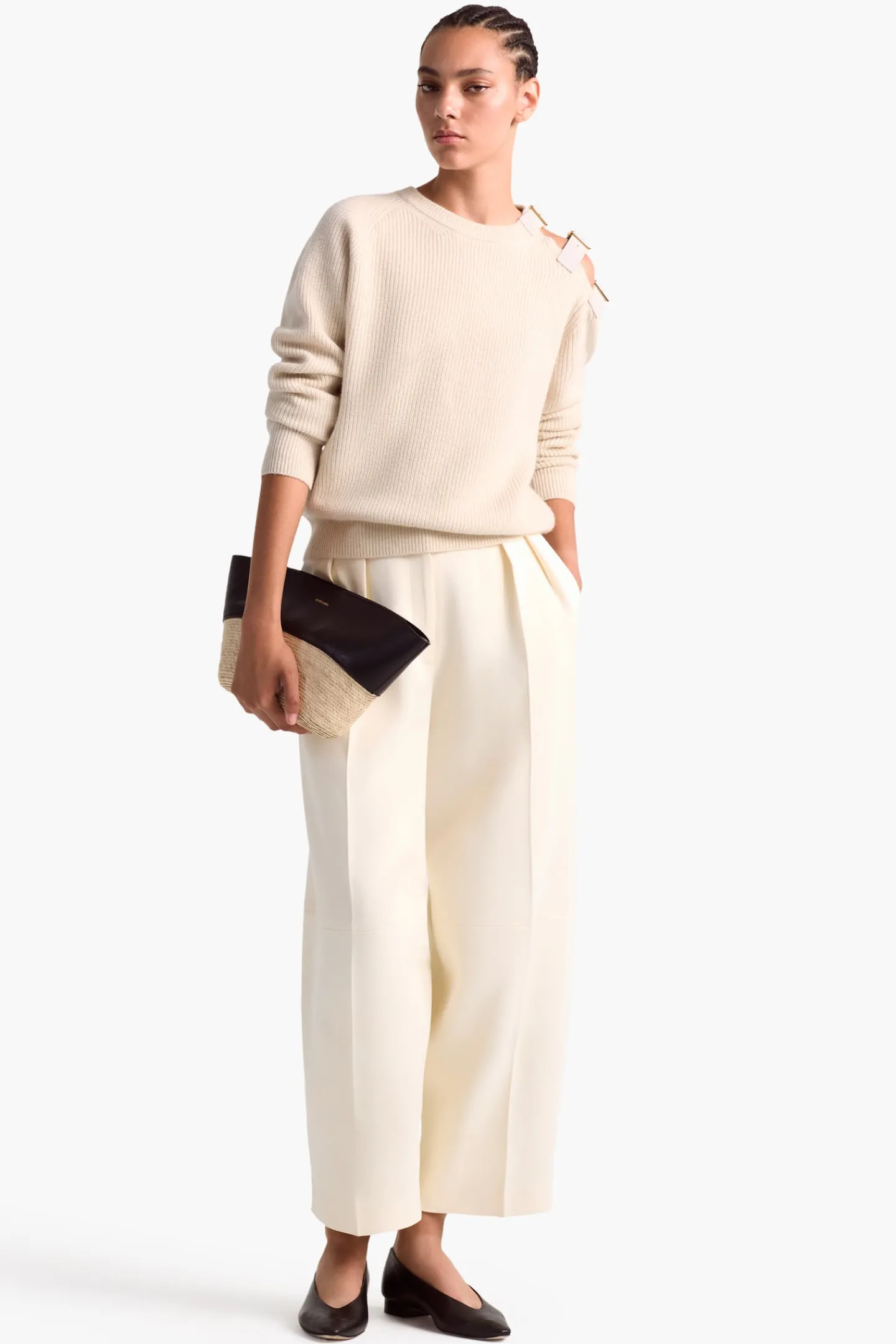 Altuzarra Knitwear|Tops*Ness Sweater Ivory