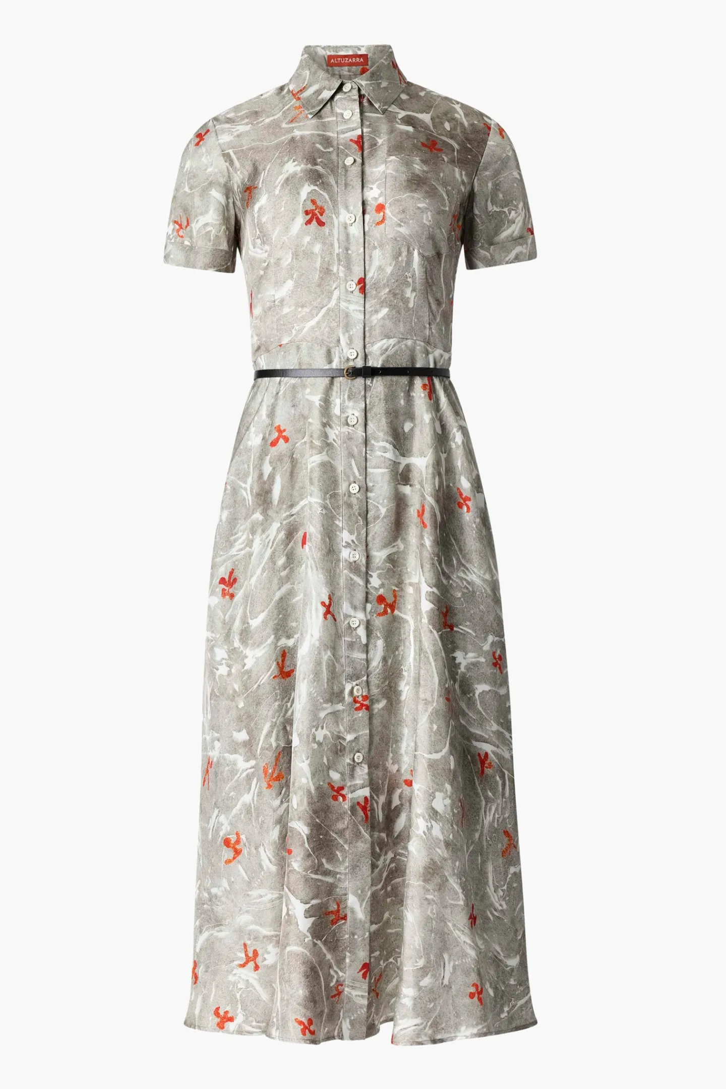 Altuzarra Dresses*Kiera Dress SmokedGlassMarbled