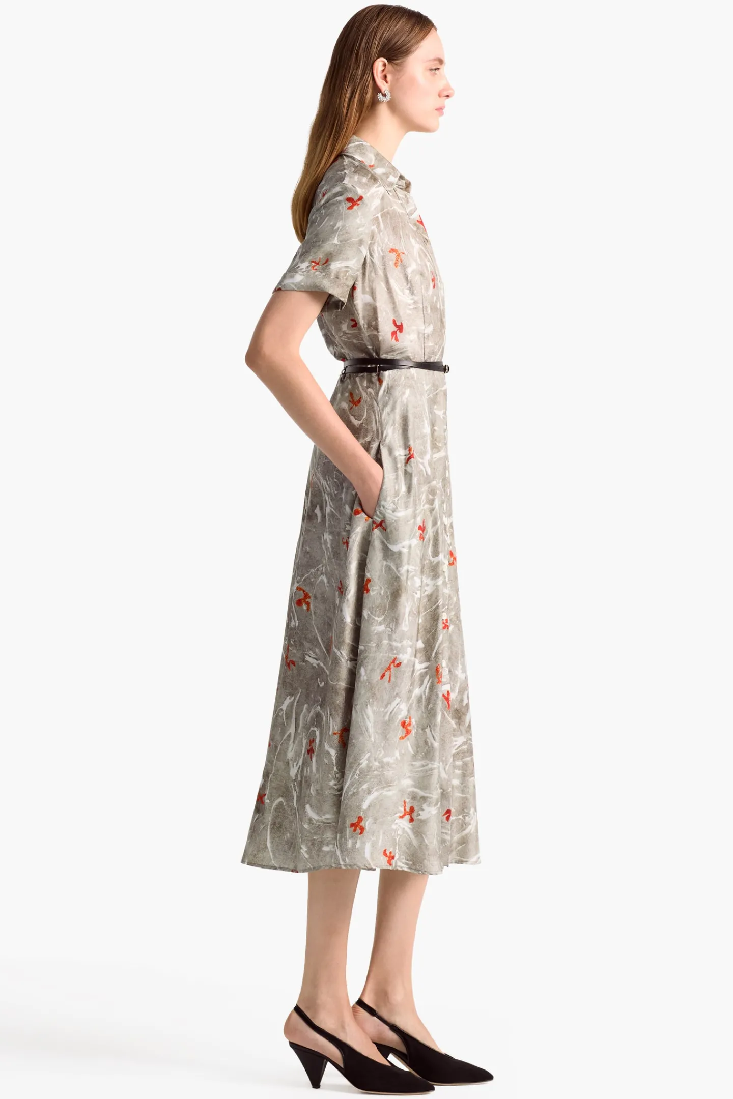 Altuzarra Dresses*Kiera Dress SmokedGlassMarbled