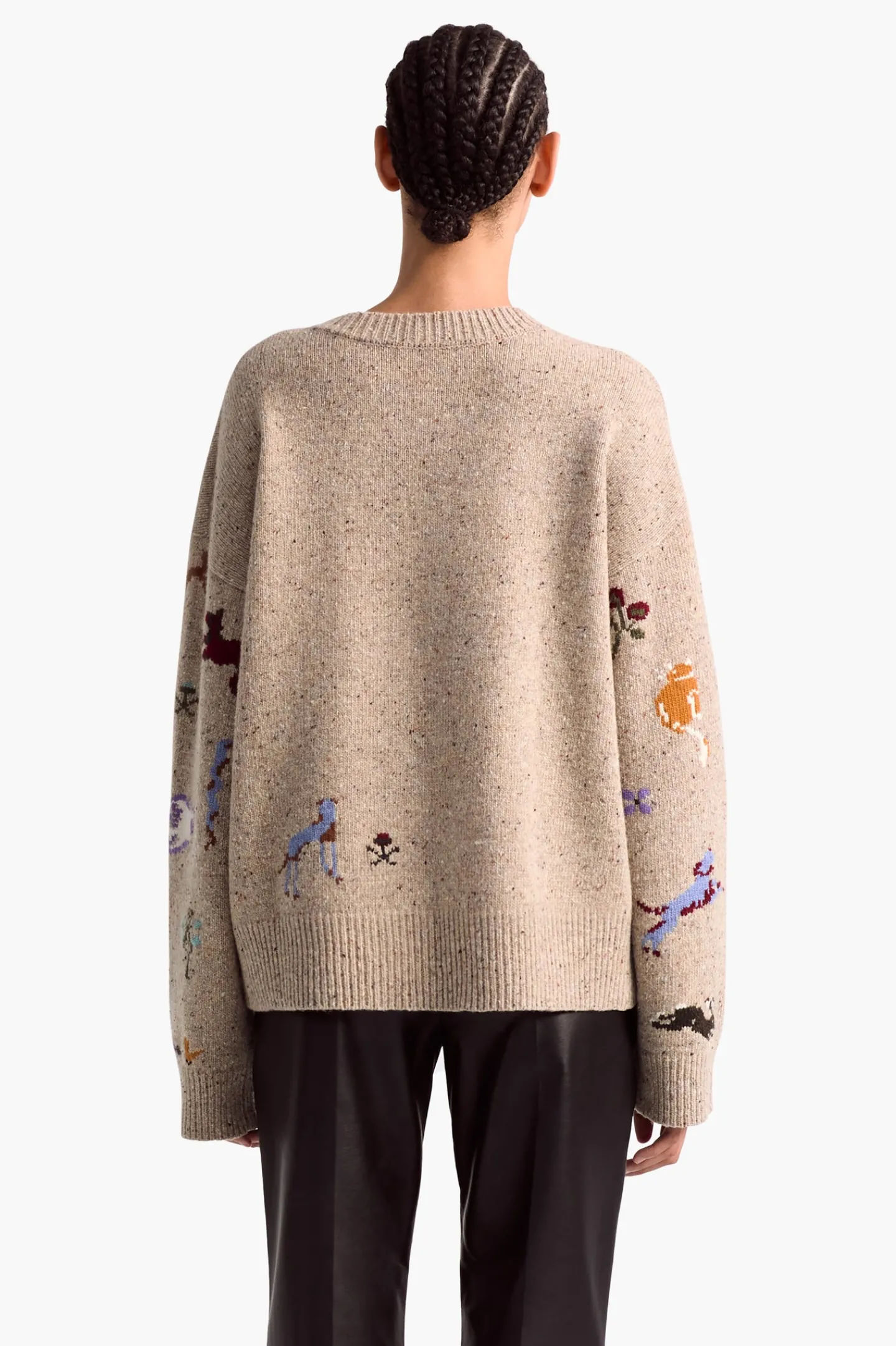 Altuzarra Knitwear|Tops*Mati Sweater HazelwoodMelange