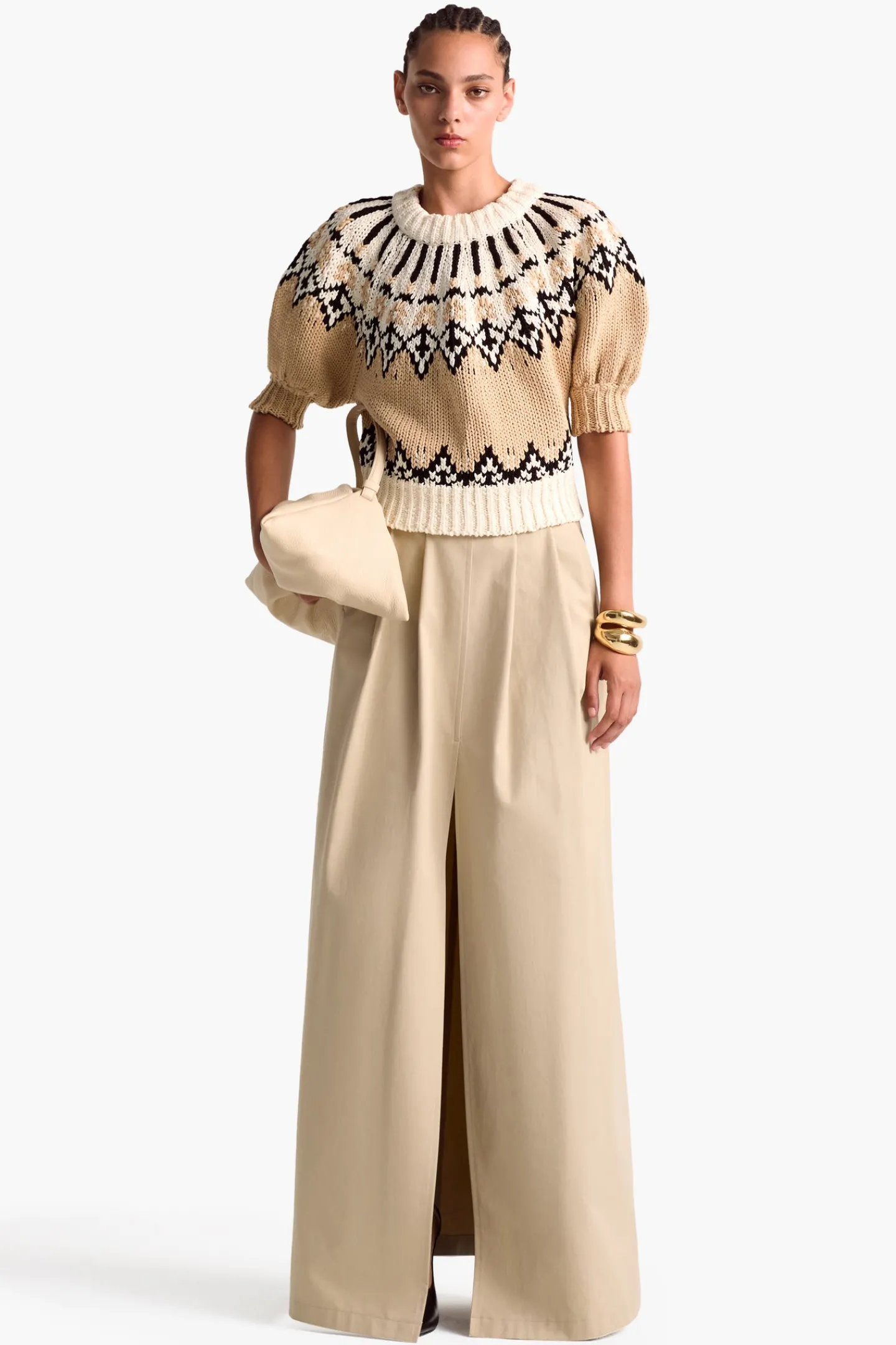 Altuzarra Knitwear|Tops*Marty Sweater IvoryFairisle