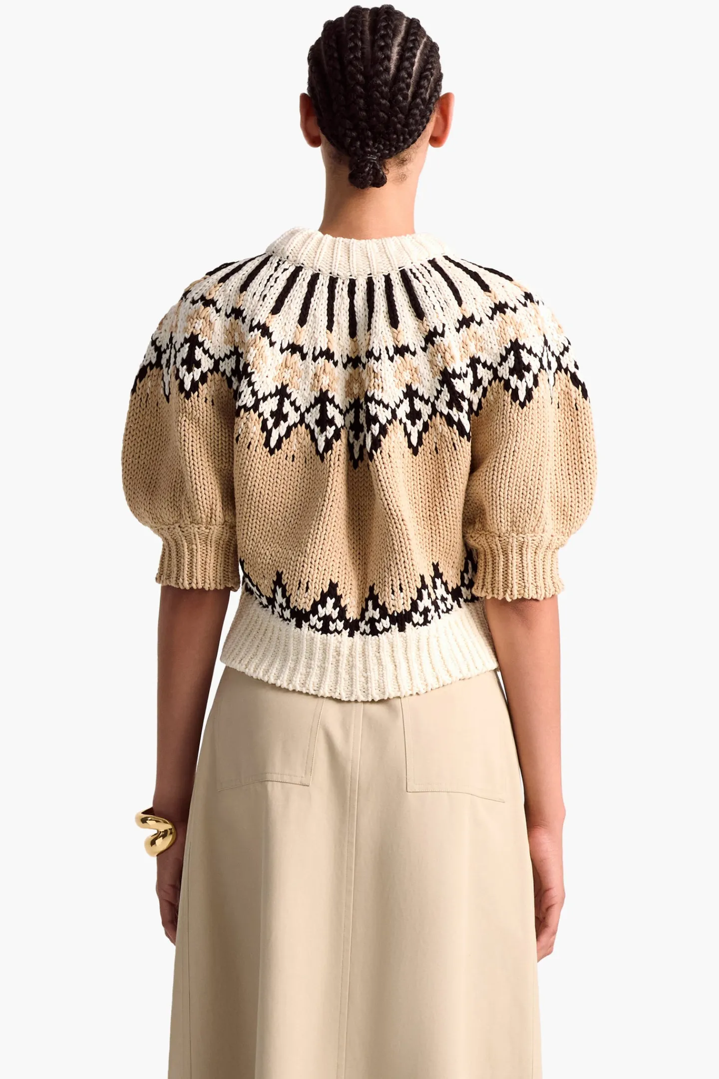 Altuzarra Knitwear|Tops*Marty Sweater IvoryFairisle